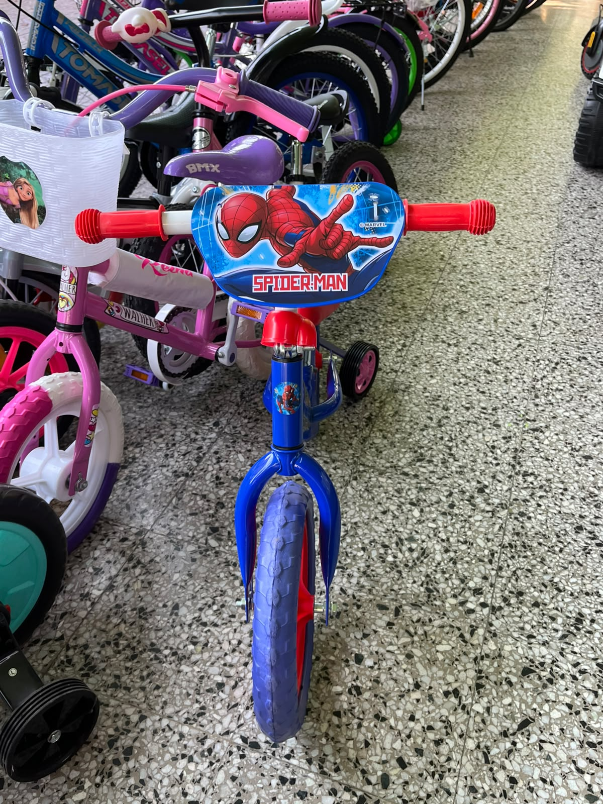 Bicicleta infantil Spider-Man